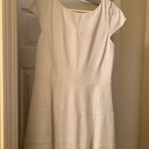 White Banana Republic dress